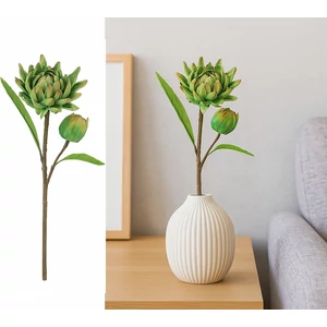 Selyemvirág - művirág 73cm cynara zöld 15x19x73cm articsóka SDDST5 élethű