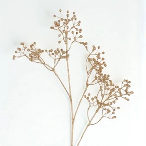 Selyemvirág művirág Művészi virág Ilex Verticillata rózsaszí 77x12x8,5cm DST25