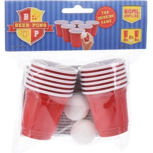 Sörös pong szett '24 papír pohárral ponpong labdával kpm