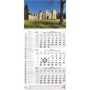 Speditőrnaptár 2026 T077 Speditőr 3 Havi Kastély Toptimer 2026 kollekció!