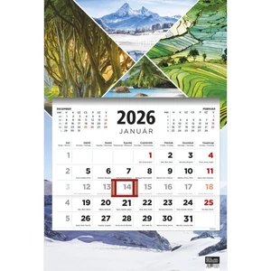 Speditőrnaptár 2026 T081 Speditőr 1 Tömb Évszakok Toptimer 2026 kollekció!