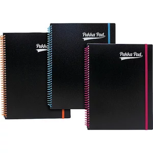 Spirálfüzet A4+ Pukka Pad Neon Notepad 100lap vonalas Irodai füzet Pukka Pad 7662-PPN