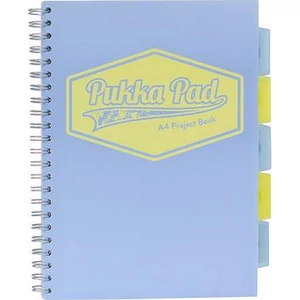 Spirálfüzet A4 Pukka Pad pasztell Project Book 100lap vonalas Irodai füzetek Pukka Pad 8630-PST