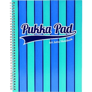 Spirálfüzet A4+ Pukka Pad Vouge 200oldalas vonalas lyukasztott-perforált 8542-VOG