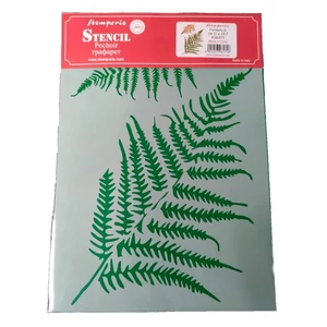 Stencil G 21x29, 7cm Fern leaves Tamperia KSG325