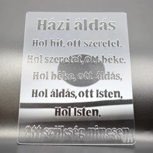 Stencil S60 (Házi Áldás)