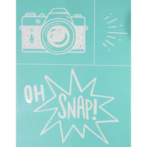 Stencil sablon 215x215mm fényképezőgép