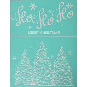 Stencil sablon 215x275mm Ho Ho Ho
