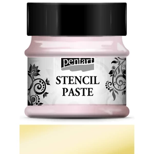 Stencilező paszta gyöngyház 50ml Pentart vanília