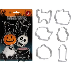 Sütiforma szett fém halloween 6db/csomag kpm25