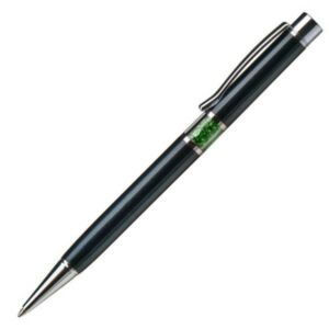 Swarovski toll fekete testű 20 Középen Tavasz Zöld Kristály Tölt. Graví Made With Swarovski Elements