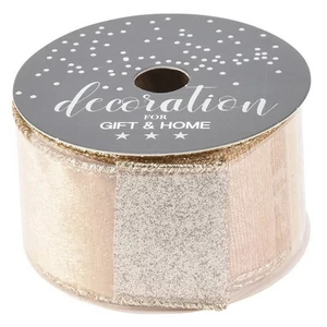 Szalag 100% poliészter 38x2700 velúr csillámmal 4x2,7cm kpm