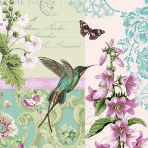 Szalvéta 25x25cm Belle Colibri 20db-os