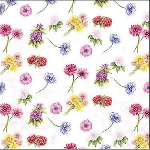 Szalvéta 25x25cm Flower Festival  20db-os