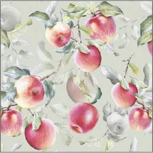 Szalvéta 25x25cm Fresh Apples Green  20db-os