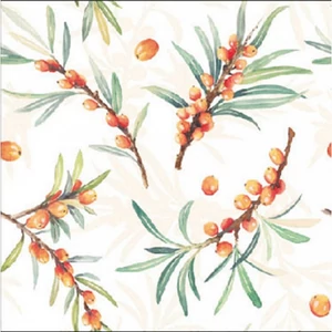 Szalvéta 25x25cm Sea Buckthorn 20db-os