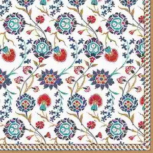Szalvéta 33x33cm 20db-os, Iznik 