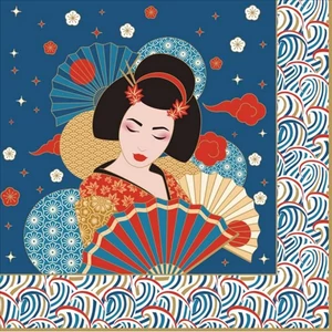 Szalvéta 33x33cm 20db-os, Tokyo 