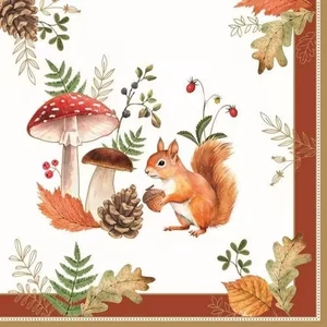 Szalvéta 33x33cm Autumn Breeze,20db-os