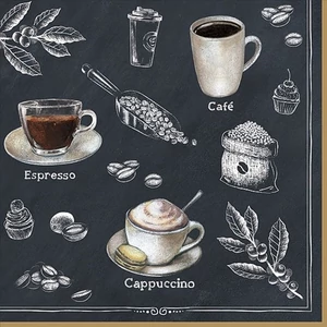 Szalvéta 33x33cm Barista,20db-os
