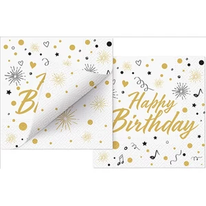 Szalvéta 33x33cm Double Design Party Invitation 20db-os 