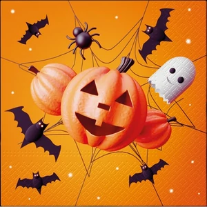 Szalvéta 33x33cm Fanny halloween 20db-os 