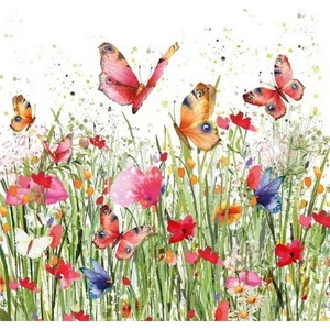 Szalvéta 33x33cm Flowerfield 20db-os