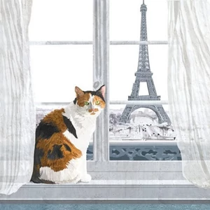 Szalvéta 33x33cm Madeleine á Paris 20db-os