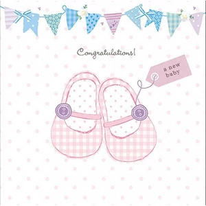 Szalvéta Ambiante Baby shoes pink papírszalvéta 33x33cm,20db-os