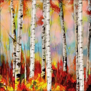Szalvéta Ambiante Birch forrest papír papírszalvéta 33x33cm,20db-os