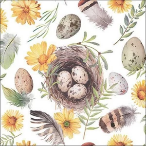 Szalvéta Ambiante Birds nest papír papírszalvéta 33x33cm,20db-os