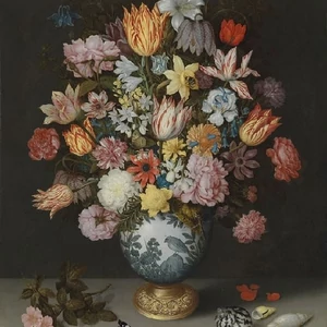 Szalvéta Ambiante Bosschaert:Floral papírszalvéta 33x33cm,20db-os