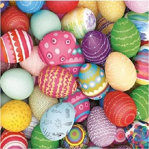 Szalvéta Ambiante Colourful Eggs papírszalvéta 25x25cm,15db-os