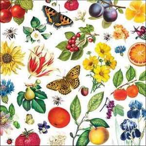Szalvéta Ambiante Colourful year papír papírszalvéta 33x33cm,20db-os