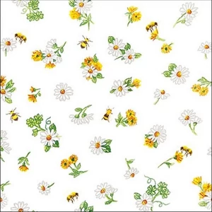 Szalvéta Ambiante Daisy all Over papír papírszalvéta 33x33cm,20db-os