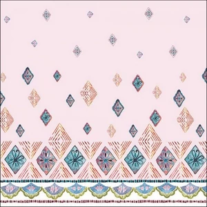 Szalvéta Ambiante Diamonds Rose papír papírszalvéta 33x33cm,20db-os