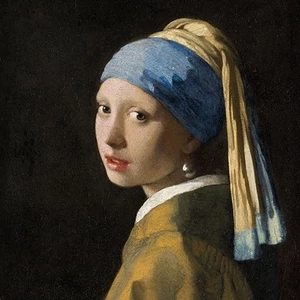 Szalvéta Ambiante Girl with The pearl Earring , Vermeer papírszalvéta 33x33cm,20db-os