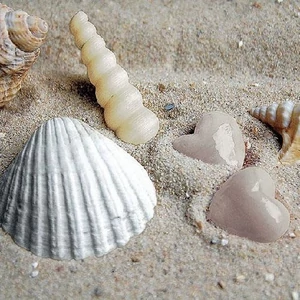 Szalvéta Ambiante Hearts In Sand papír papírszalvéta 33x33cm,20db-os