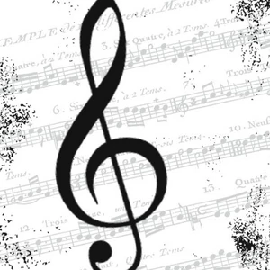Szalvéta Ambiante I Love Music papírszalvéta 33x33cm,20db-os