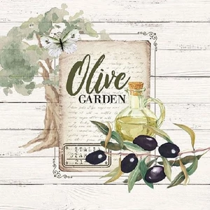 Szalvéta Ambiante Olive Garden papírszalvéta 33x33cm,20db-os