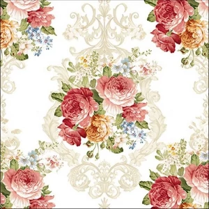 Szalvéta Ambiante Sara Cream papírszalvéta 33x33cm,20db-os