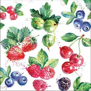 Szalvéta Ambiante Sweet fruits papírszalvéta 33x33cm,20db-os