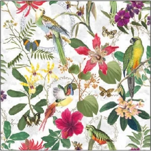 Szalvéta Ambiante Tropical Jungle papírszalvéta 25x25cm,15db-os