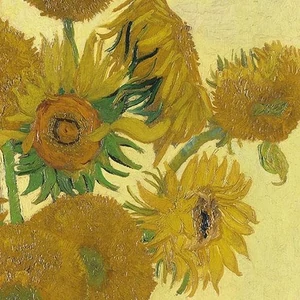 Szalvéta Ambiante Van Gogh Sunflower papírszalvéta 33x33cm,20db-os