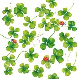 Szalvéta PPD lóherés Luck 3 papírszalvéta 33x33cm,20db-os