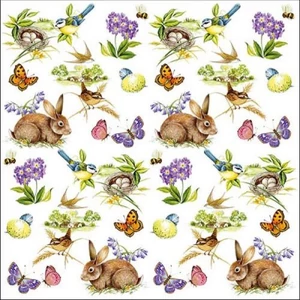 Szalvéta Ambiante Easter Feeling papír papírszalvéta 33x33cm,20db-os