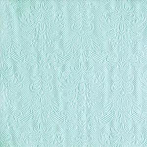 Szalvéta Ambiente Elegance Aqua dombornyomott 40x40cm,15db-os