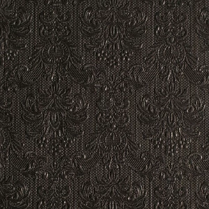 Szalvéta Ambiente Elegance black dombornyomott 40x40cm,15db-os