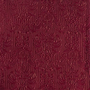 Szalvéta Ambiente Elegance Elegance Bordeaux dombornyomott 33x33cm 3rétegű 15db/csom