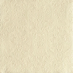 Szalvéta Ambiente Elegance cream dombornyomott 40x40cm,15db-os